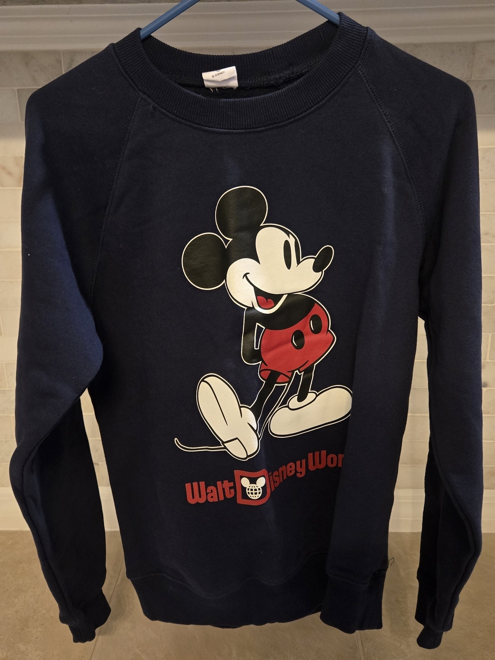 Disney Navy Walt Disney World Mickey Mouse Sweatshirt